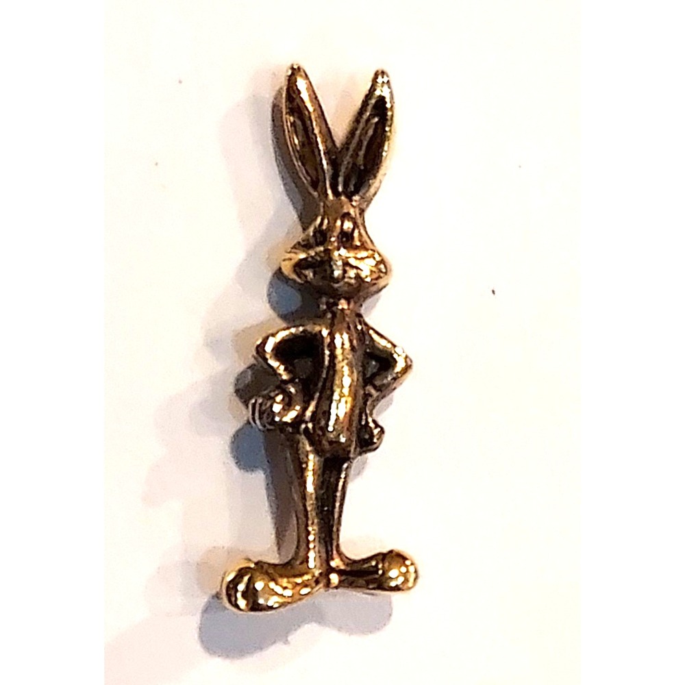 Bugs Bunny Gold Tone Vintage Tie Tack